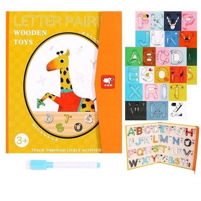 Pierre's Farm Letter Pairing Wooden Toys