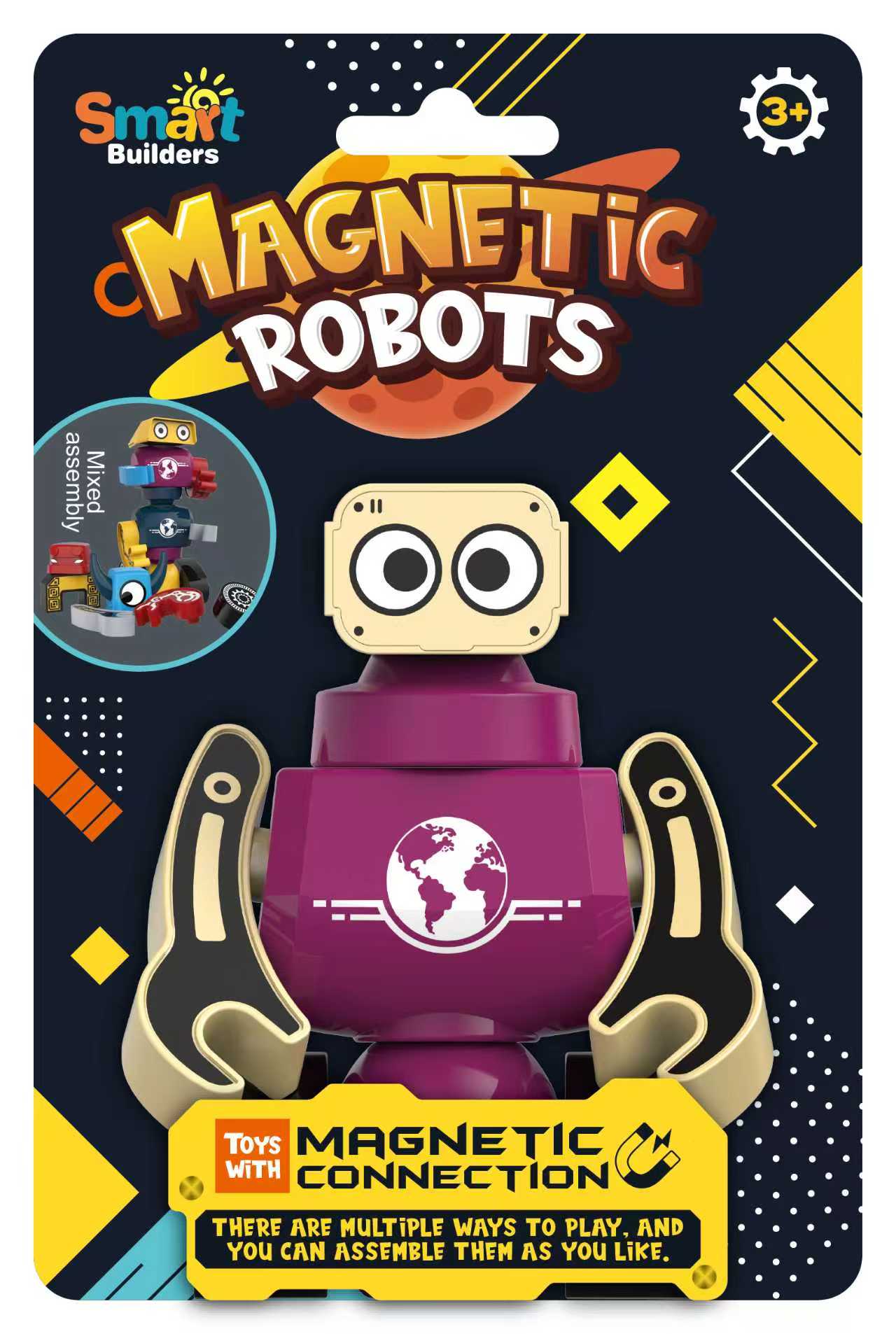 Pierre's Farm Magnetic Robot & Monster Builders