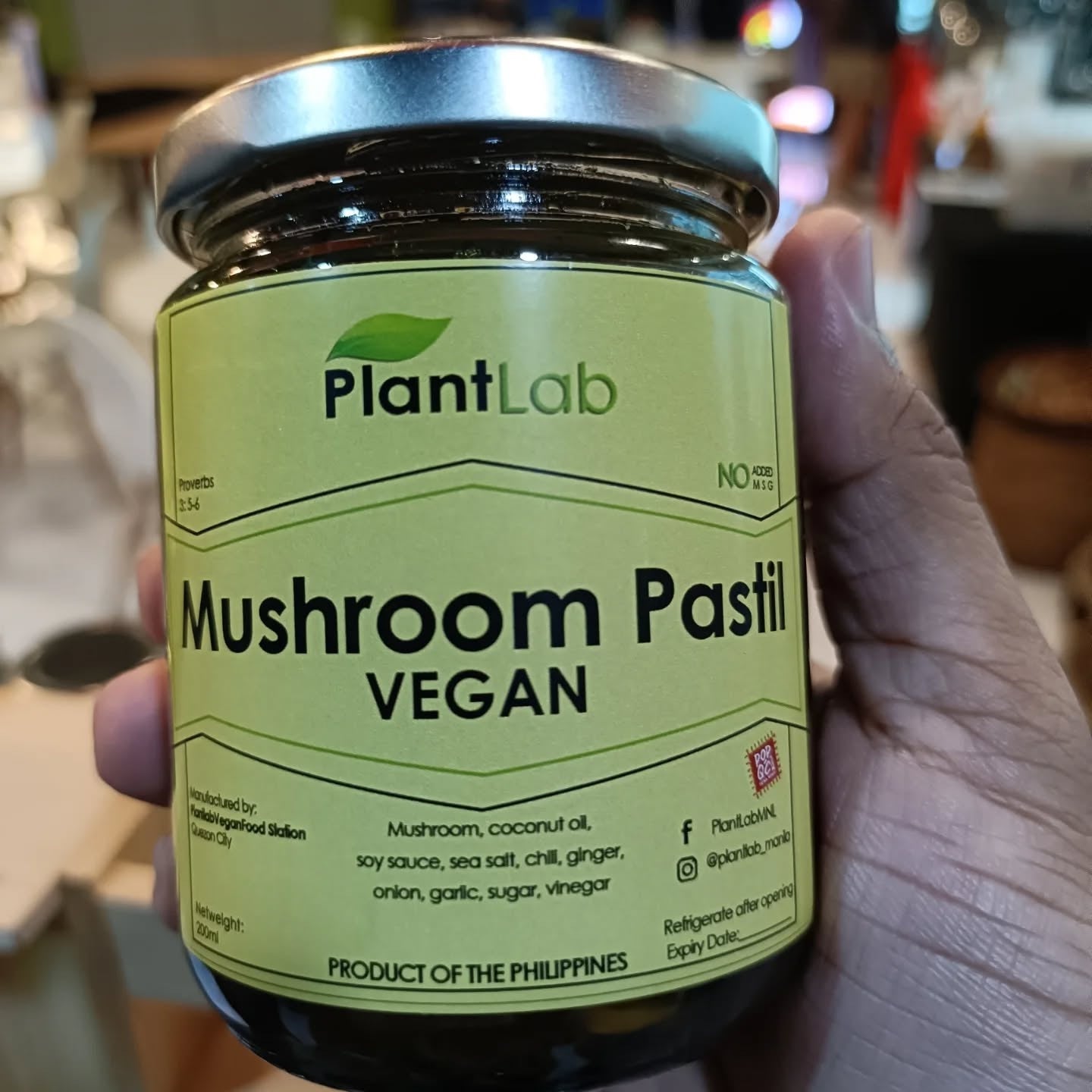 PlantLab MNL Mushroom Pastil