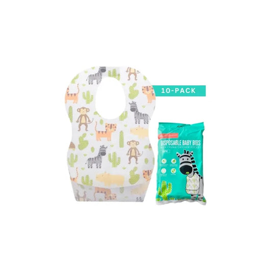 Prince Lionheart Disposable Baby Bibs (10 pieces/pack)