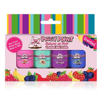 Piggy Paint Scented 4 Polish Gift Set