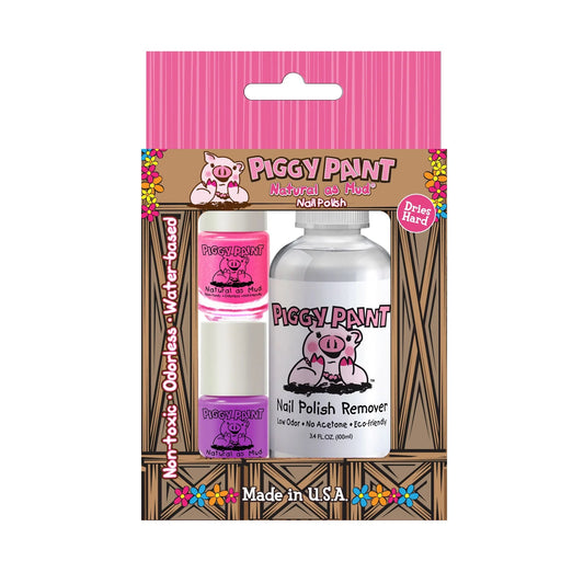 Piggy Paint Polish + Remover Box Set