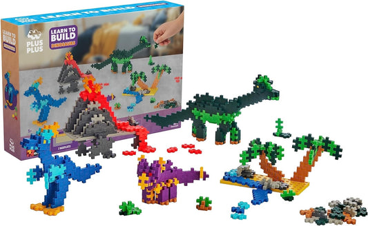 Plus Plus Learn to Build Dinosaurs
