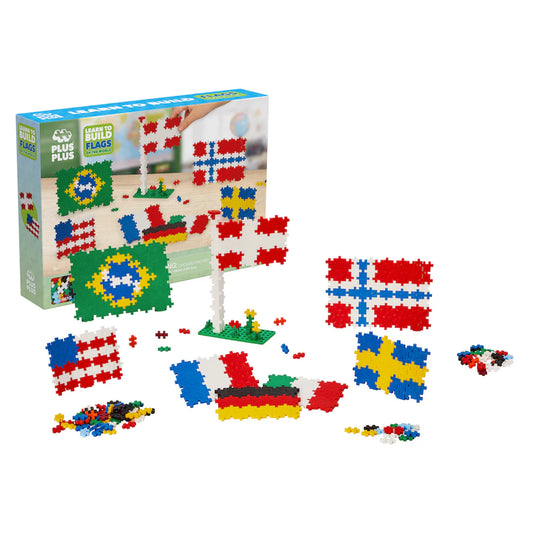 Plus Plus Learn to Build Flags of the World
