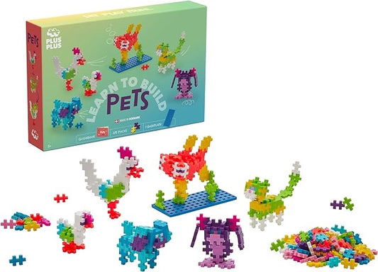 Plus Plus Learn to Build Pets