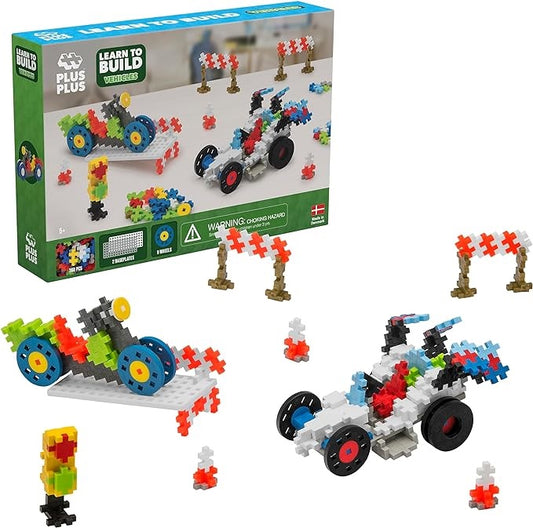 Plus Plus Learn to Build Go! Vehicles