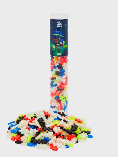 Plus Plus Glow Mix (240 pcs Tube)