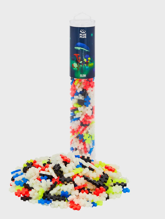 Plus Plus Glow Mix (240 pcs Tube)