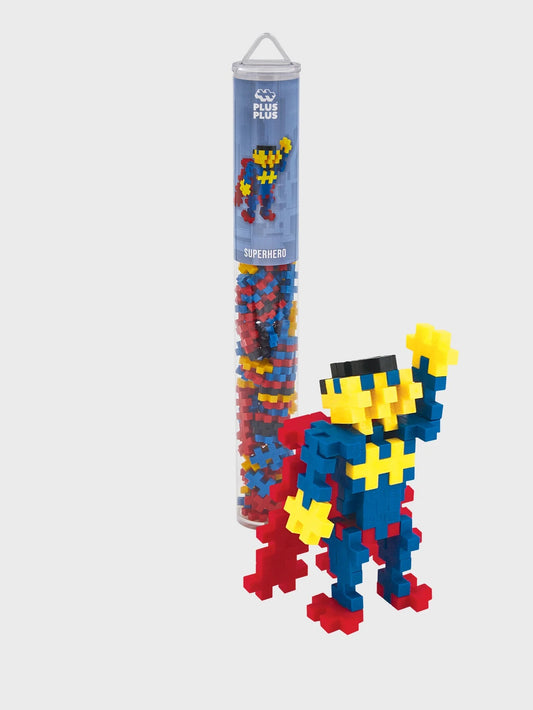 Plus Plus Superhero (100 pcs Tube)
