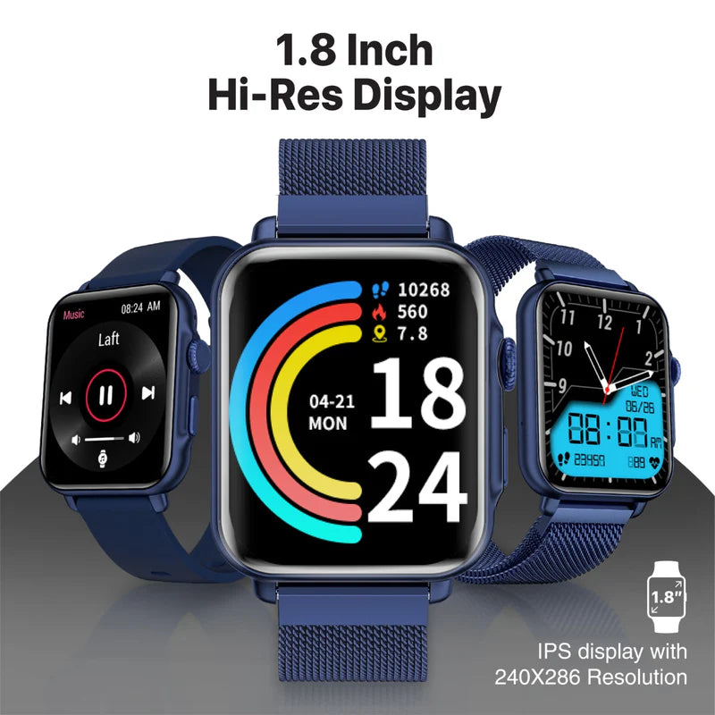 Promate ProWatch-B18 SuperFit™ Smartwatch With Handsfree Support
