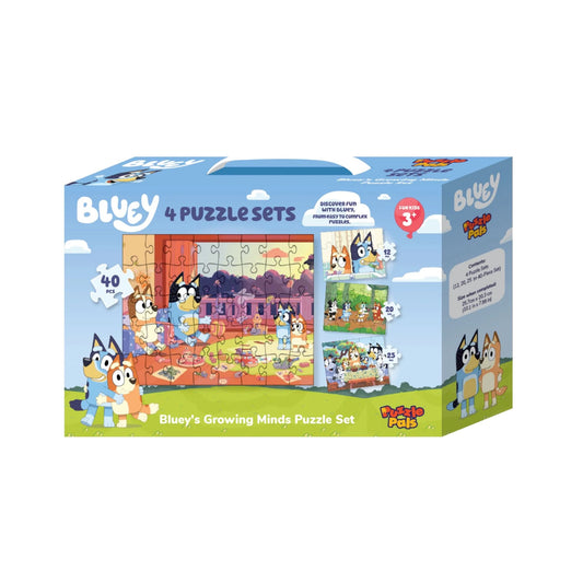 Puzzle Pals Bluey's Growing Minds Puzzle Set