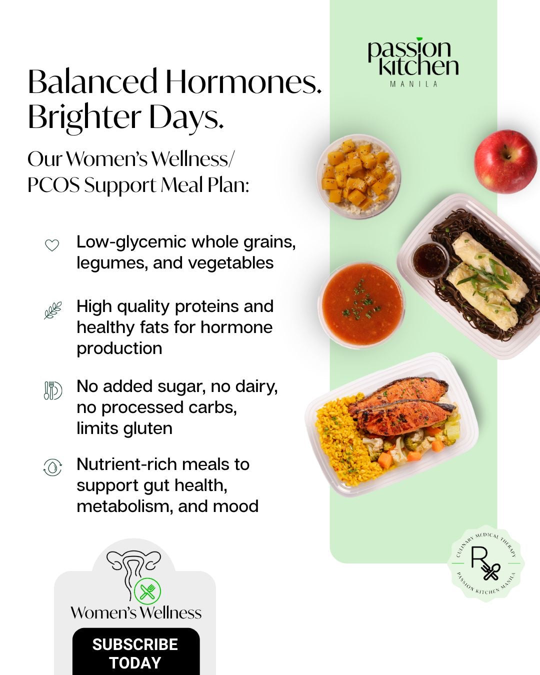 Passion Kitchen Manila Meal Plans