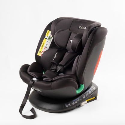 Poled All Age 360 Car Seat iSize