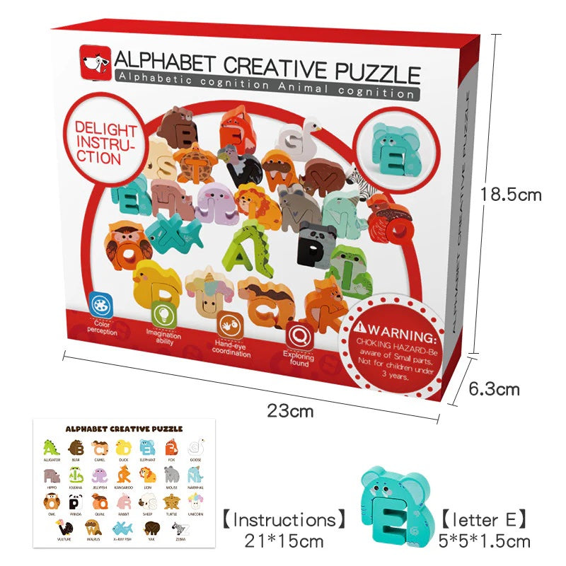 Pierre's Farm Alphabet Creative Puzzle