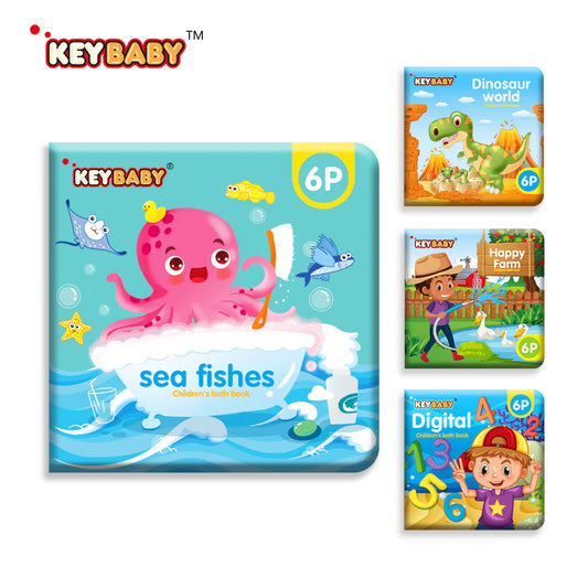 Keybaby Baby Learning Bath Book