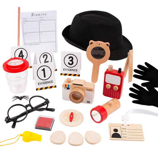 Pierre's Farm Detective Wooden Set