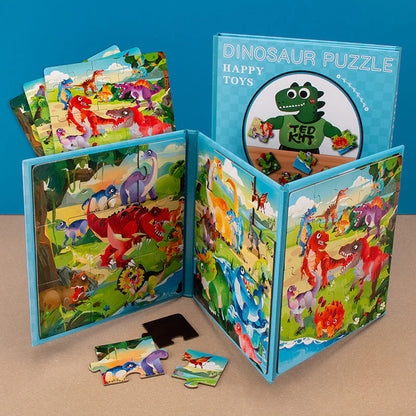 Pierre's Farm Magnetic Puzzle and Matching Book