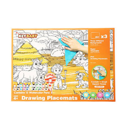 Keybaby Drawing Placemats