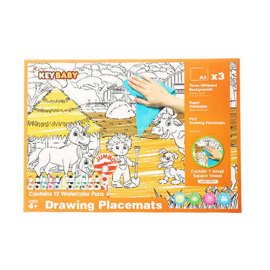 Keybaby Drawing Placemats