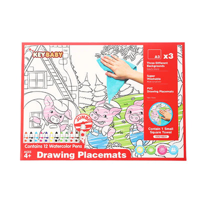 Keybaby Drawing Placemats