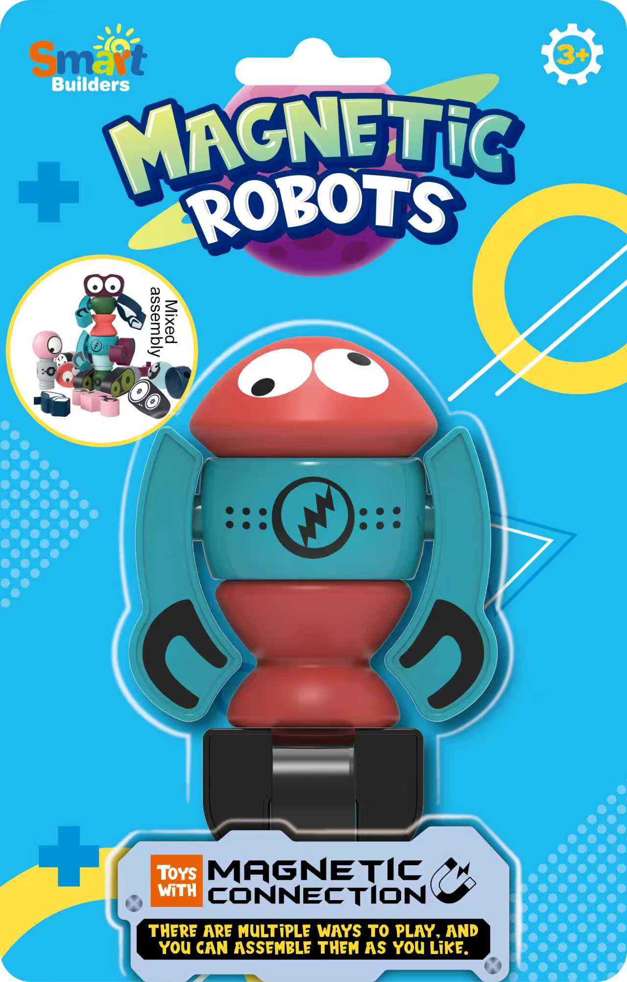 Pierre's Farm Magnetic Robot & Monster Builders