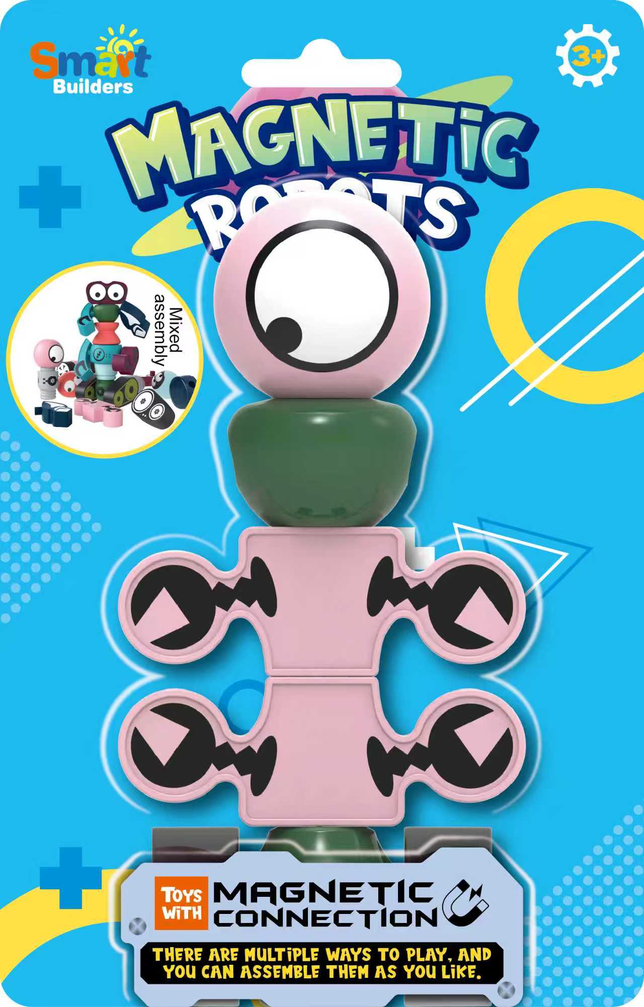Pierre's Farm Magnetic Robot & Monster Builders
