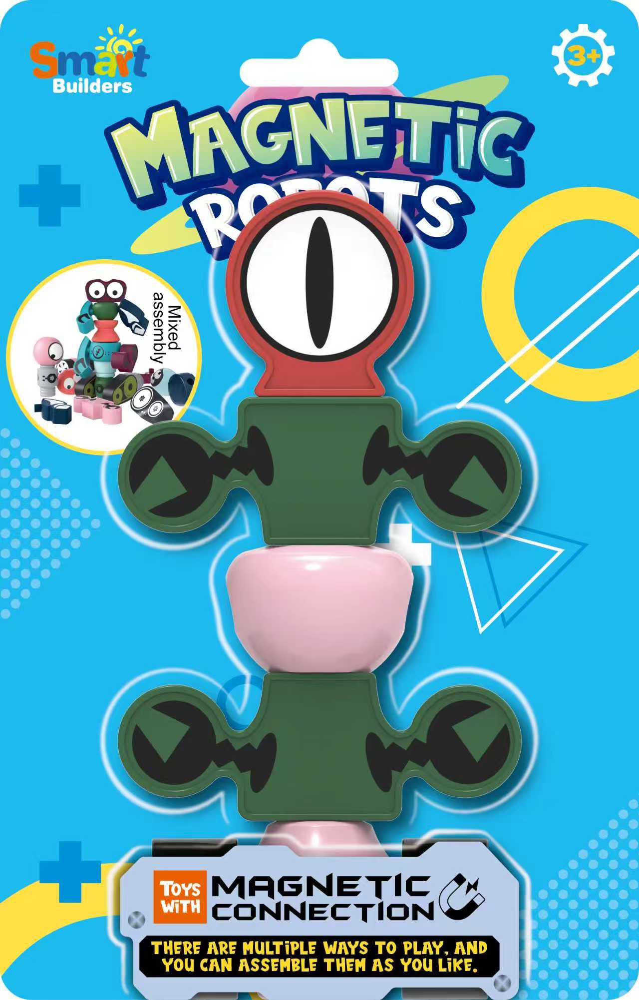 Pierre's Farm Magnetic Robot & Monster Builders