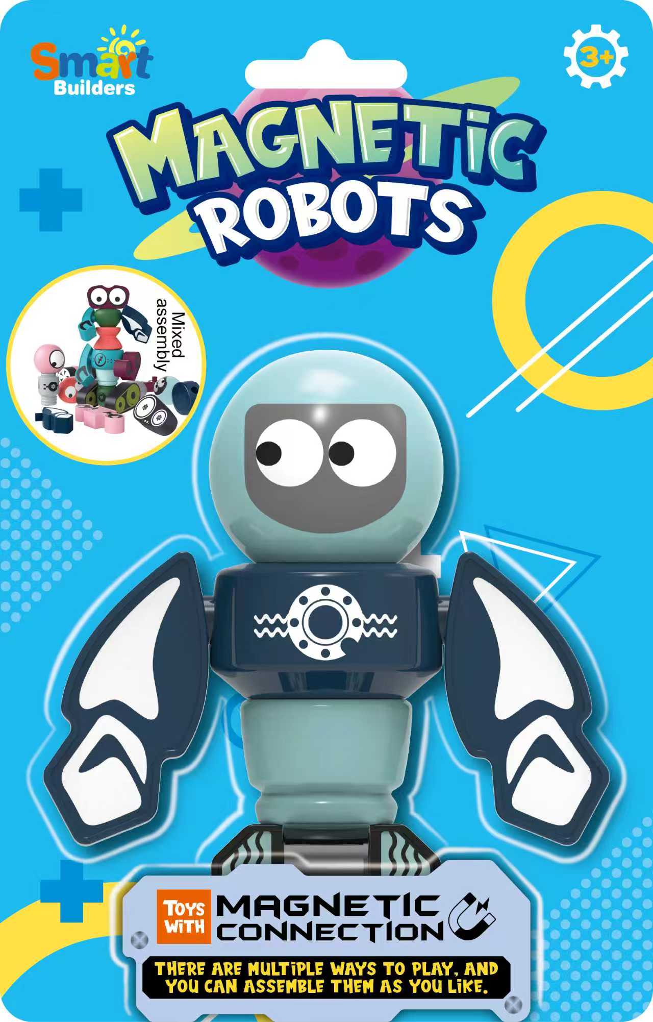 Pierre's Farm Magnetic Robot & Monster Builders