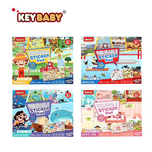 Keybaby Reusable Sticker Pad