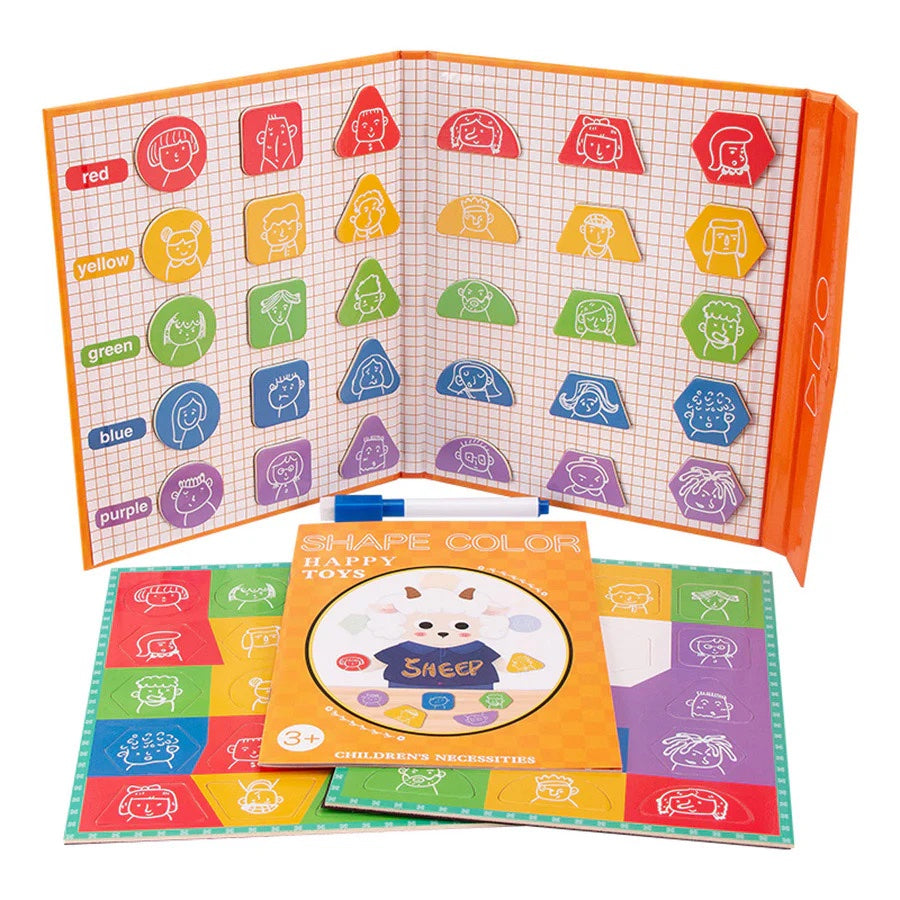 Pierre's Farm Shape and Color Happy Toys Magnetic Book