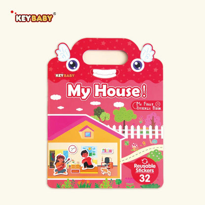 Pierre's Farm Keybaby My First Sticker Book