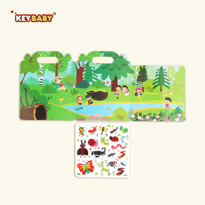 Pierre's Farm Keybaby My First Sticker Book