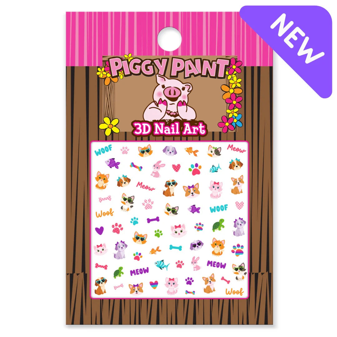 Piggy Paint 3D Nail Art