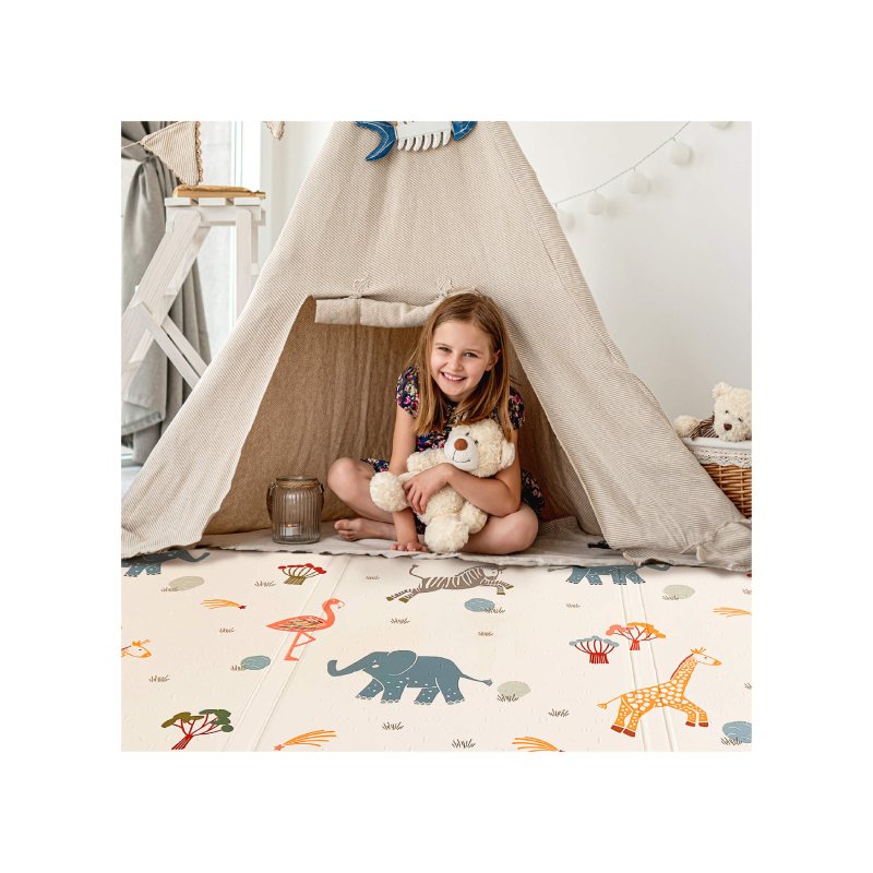 Oribel PurePlay AntiBac Playmat - Savanna Adventures