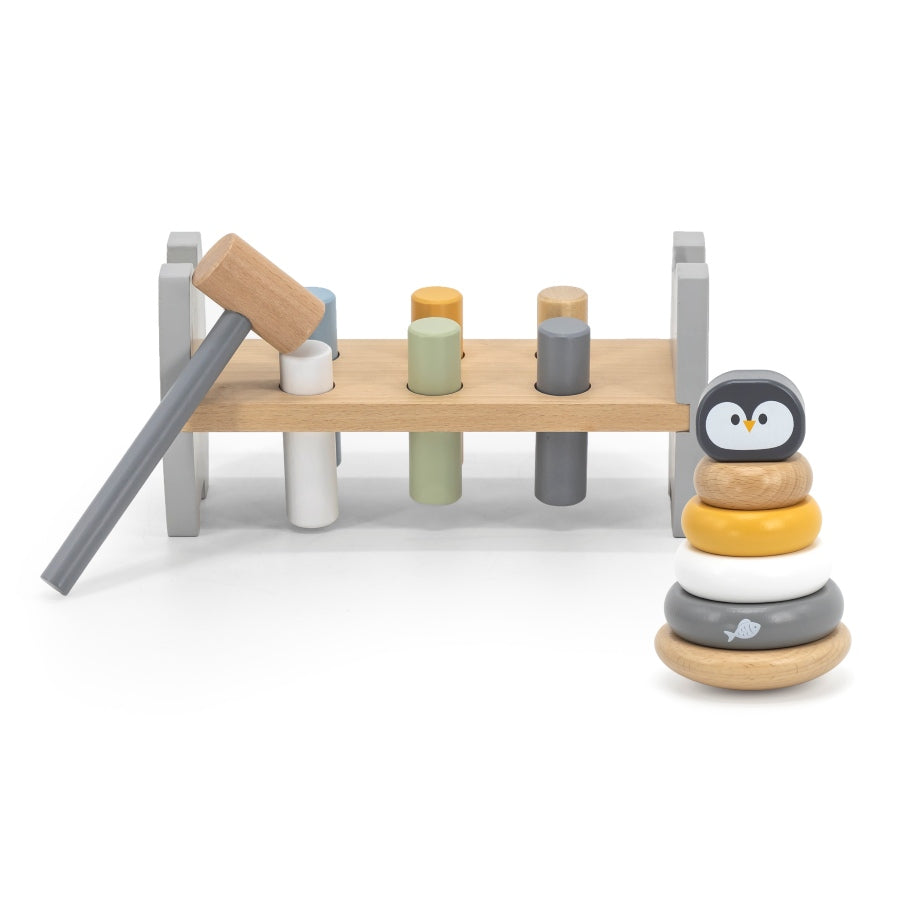 PolarB Stacking and Pounding Set - Penguin