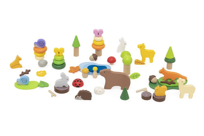 PolarB Viga Forest Tales Blocks 58pcs