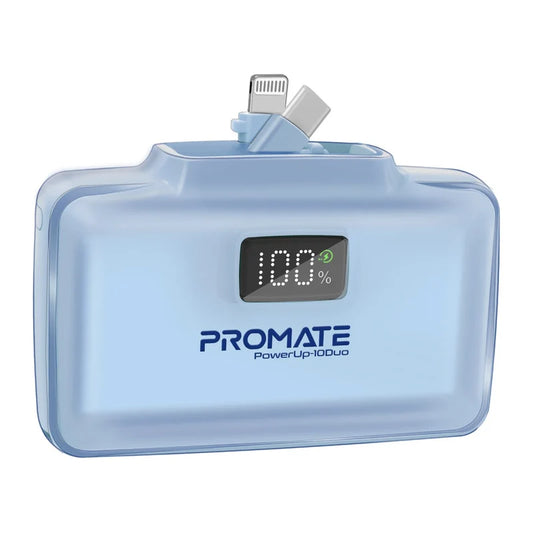 Promate PowerUp - 10Duo Fast Charging Power Bank