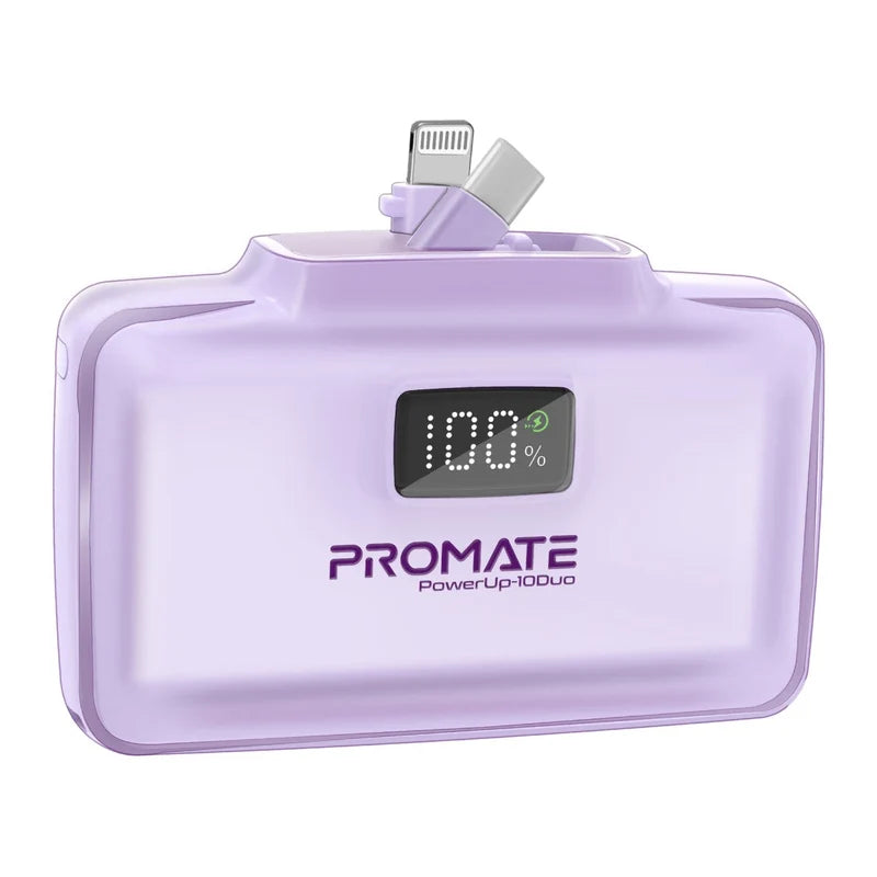 Promate PowerUp - 10Duo Fast Charging Power Bank