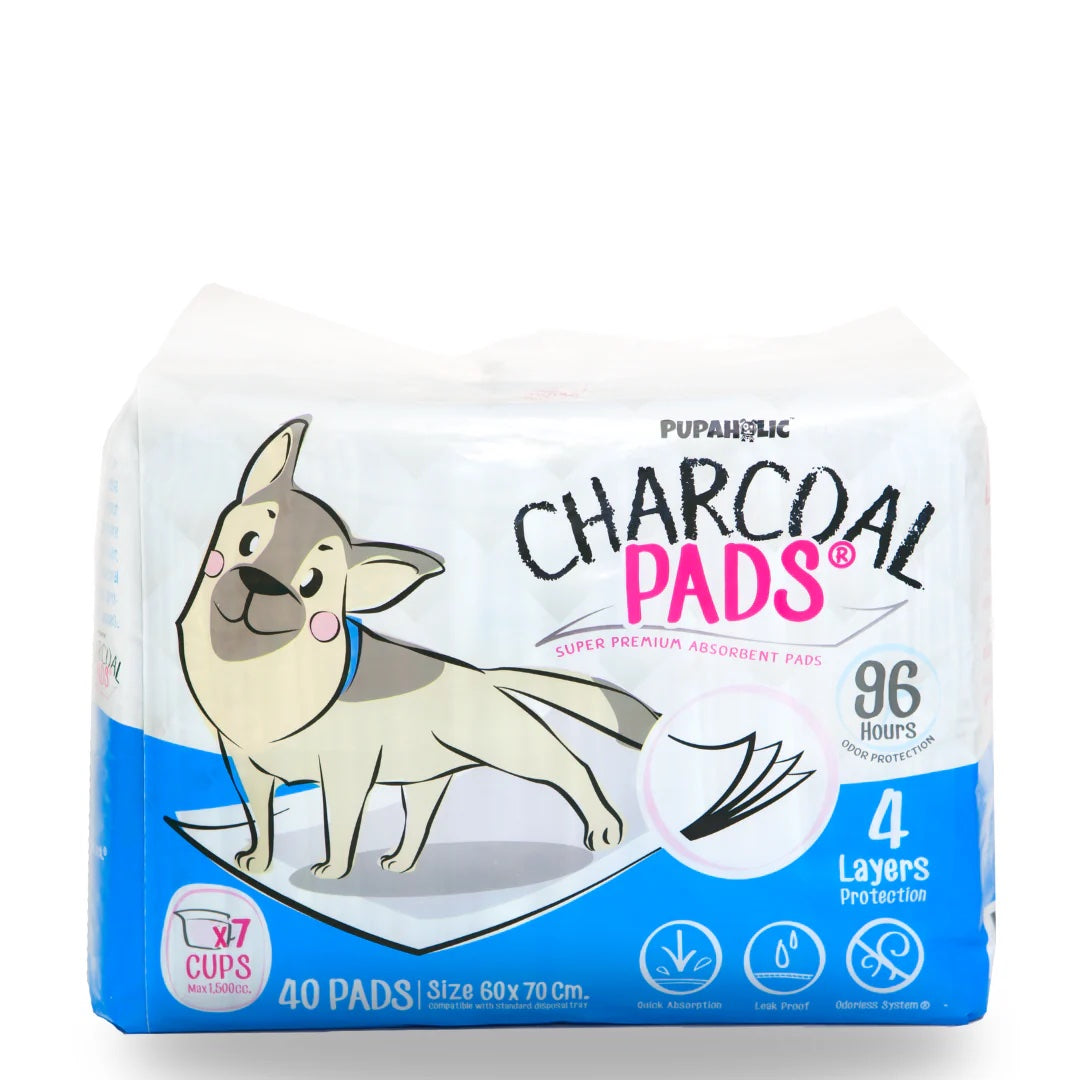 Pupaholic PH Large Charcoal Pads