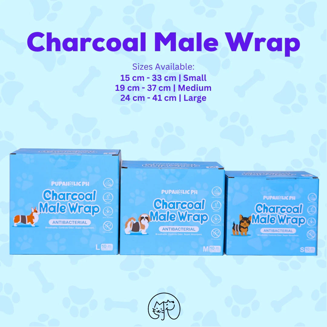 Pupaholic PH Charcoal Male Wraps