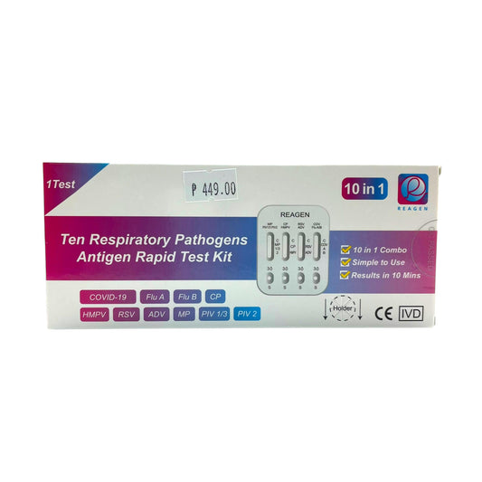 Reagen 10-in-1 Respiratory Antigen Rapid Test Kit