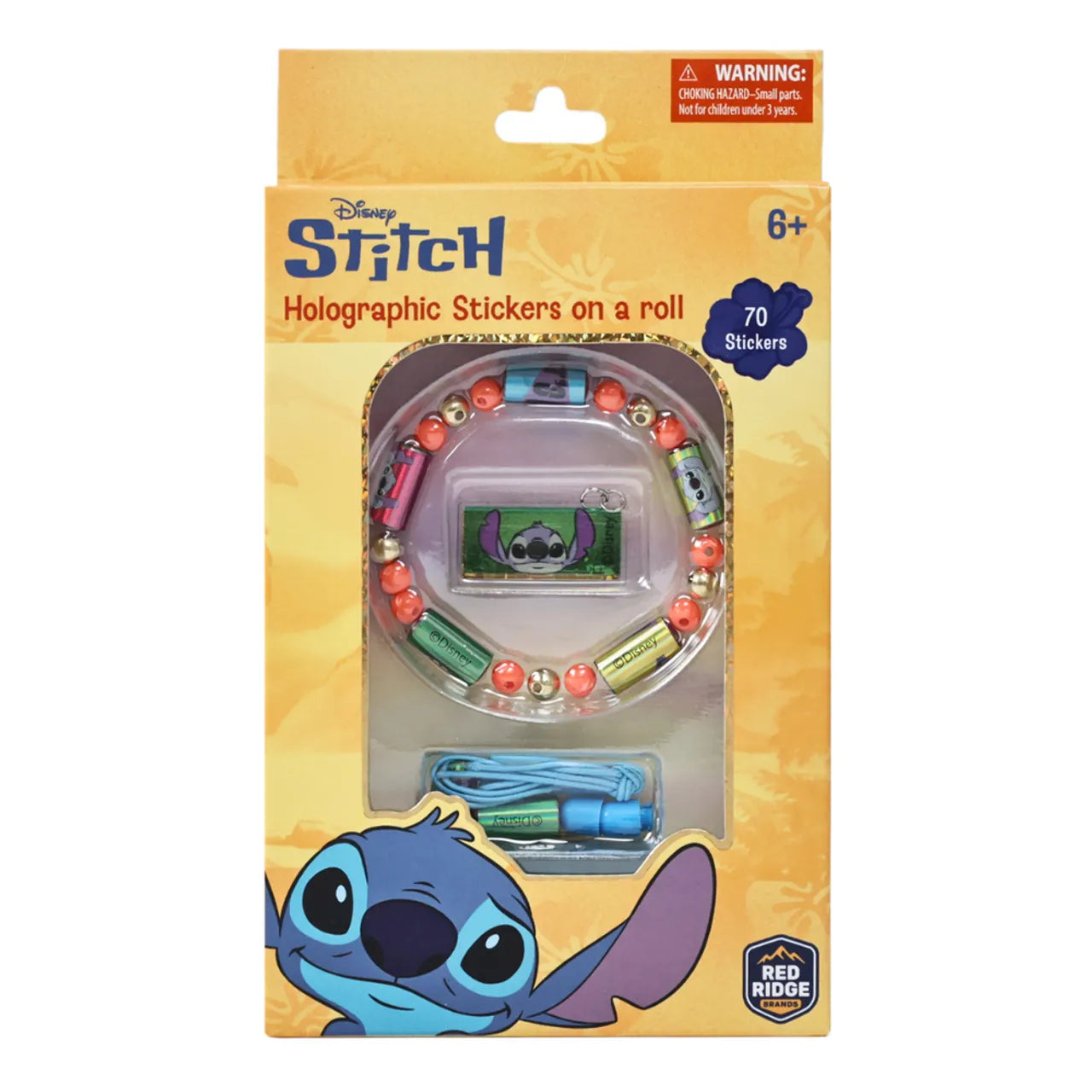 Red Ridge Stitch 70pc Sticker Bracelet Set