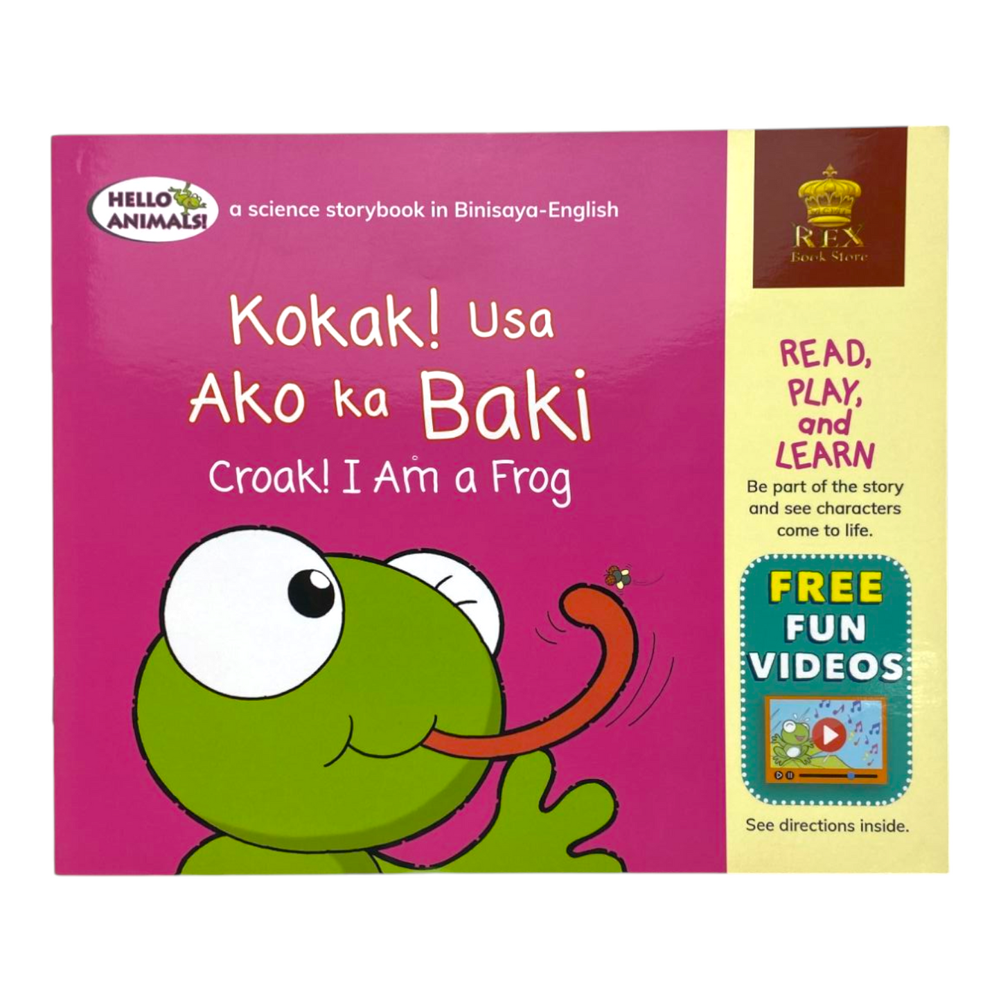 Rex Books Hello Animals Binisaya-English