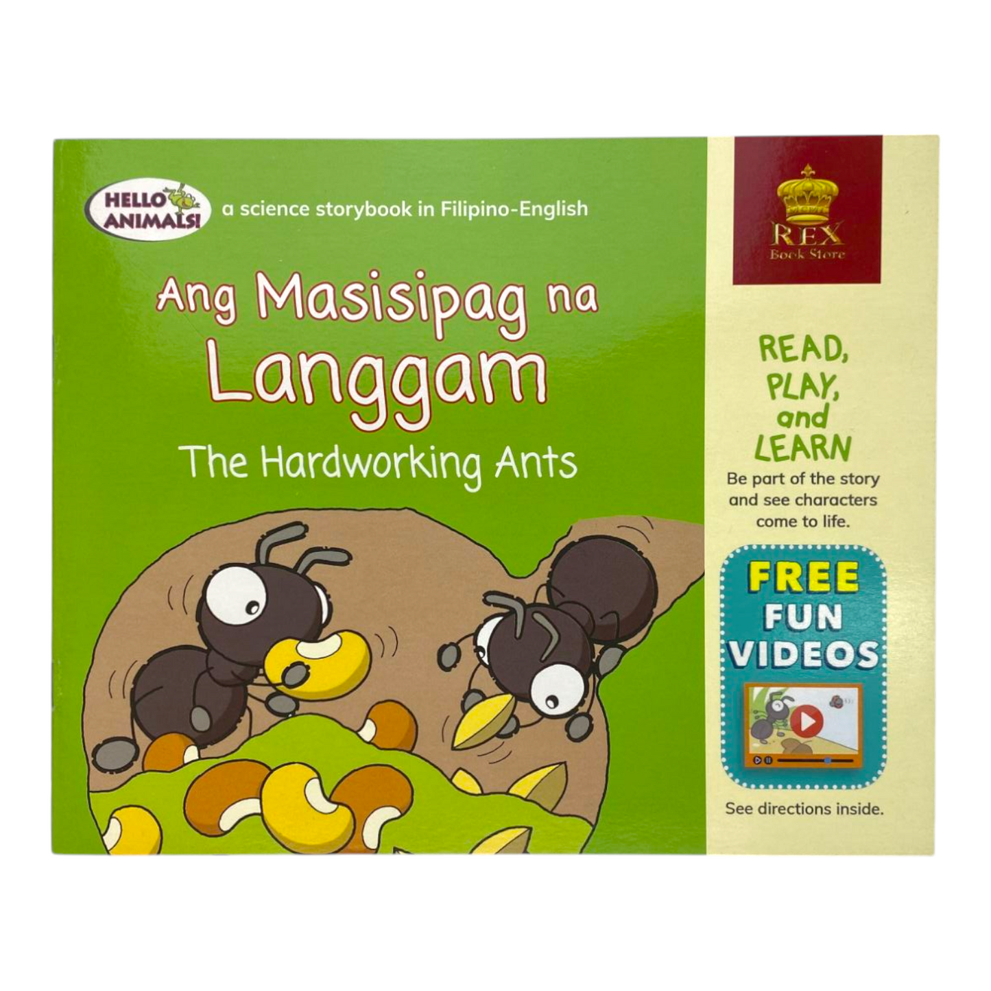 Rex Books Hello Animals Filipino-English