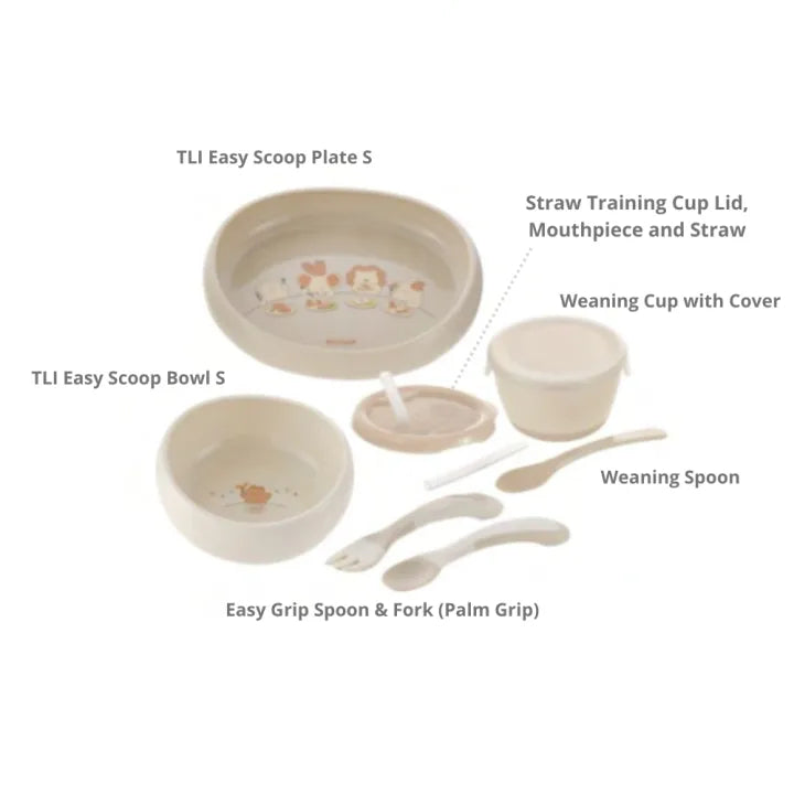 Richell TLI First Feeding Set