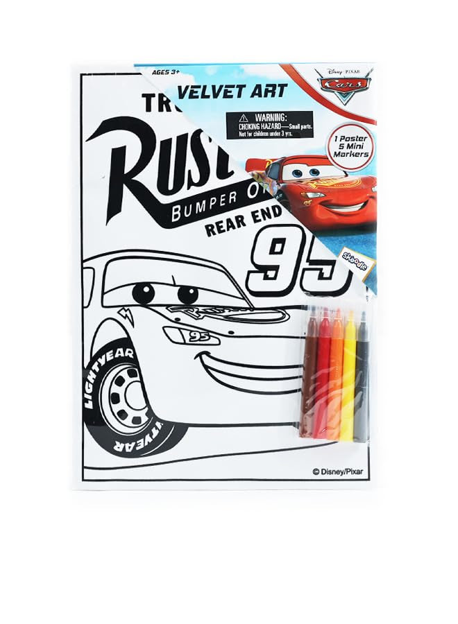 Skoodle Cars Velvet Art