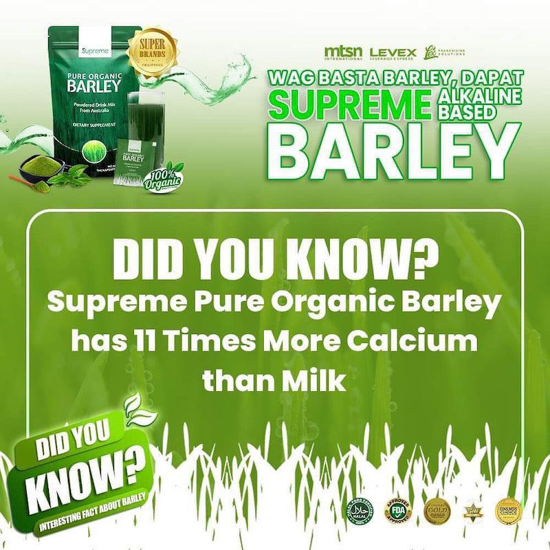 Supreme Pure Organic Barley