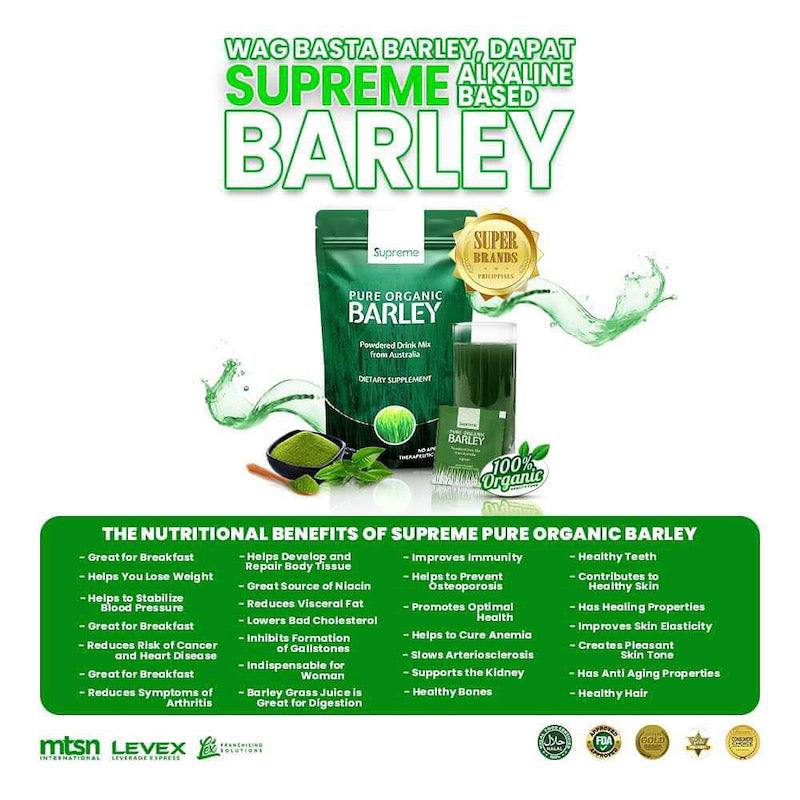 Supreme Pure Organic Barley