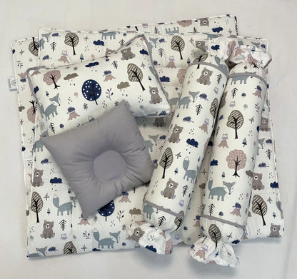 Swaddies 8-Piece Premium Crib Bedding Set