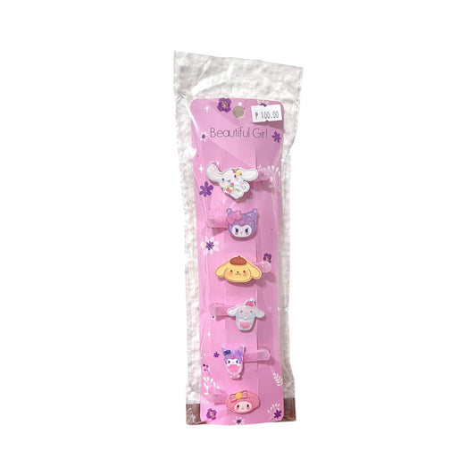 Sanrio Hair Clips - 6-in-1